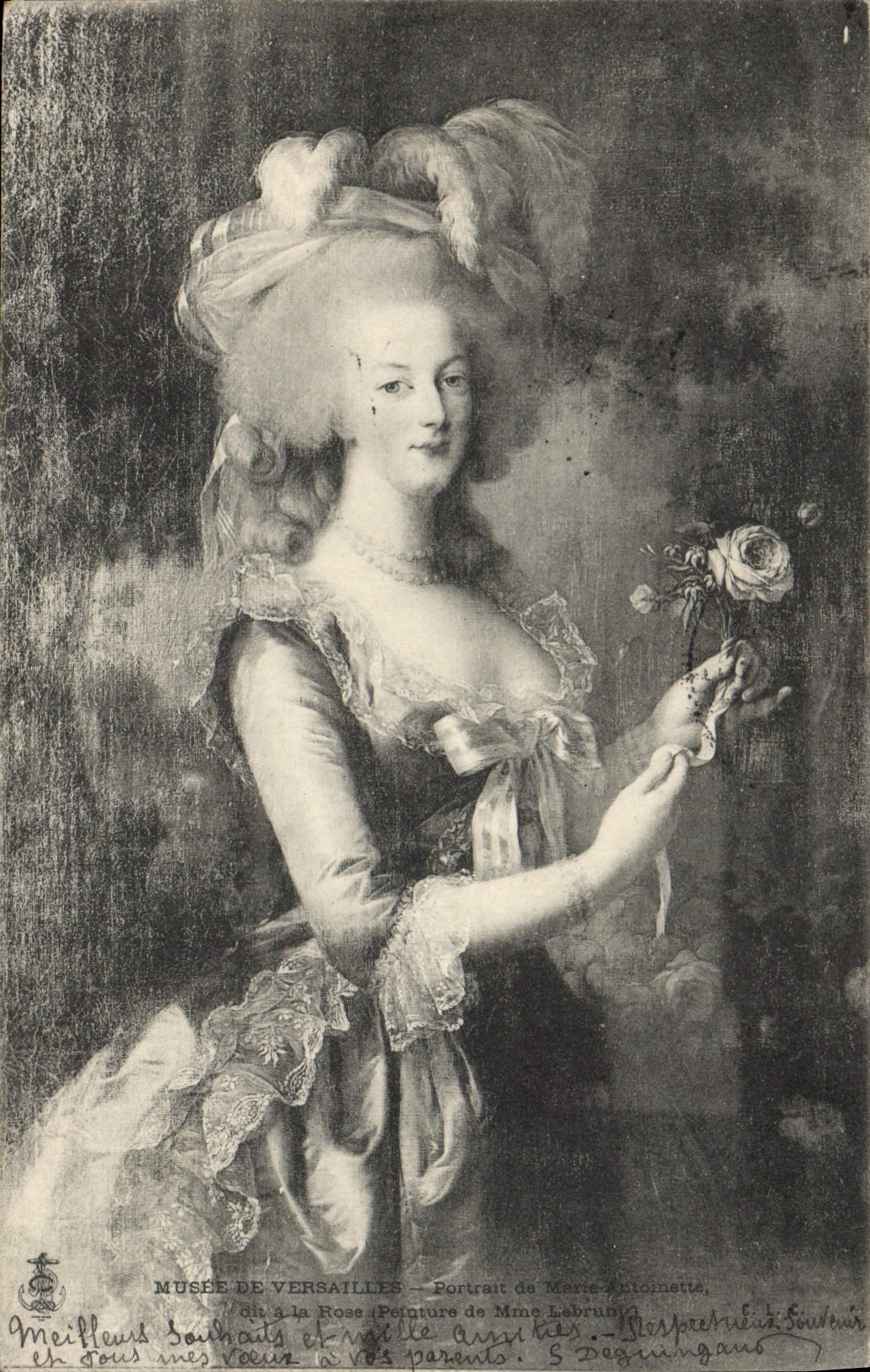 CPA Musee De Versailles Portrait de Marie Antoinette 
