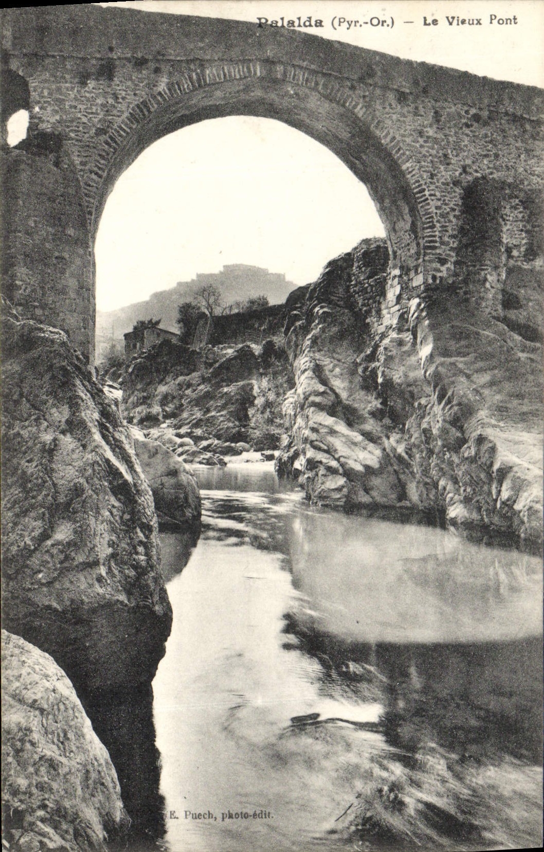 CPA Palalda Le Vieux Pont