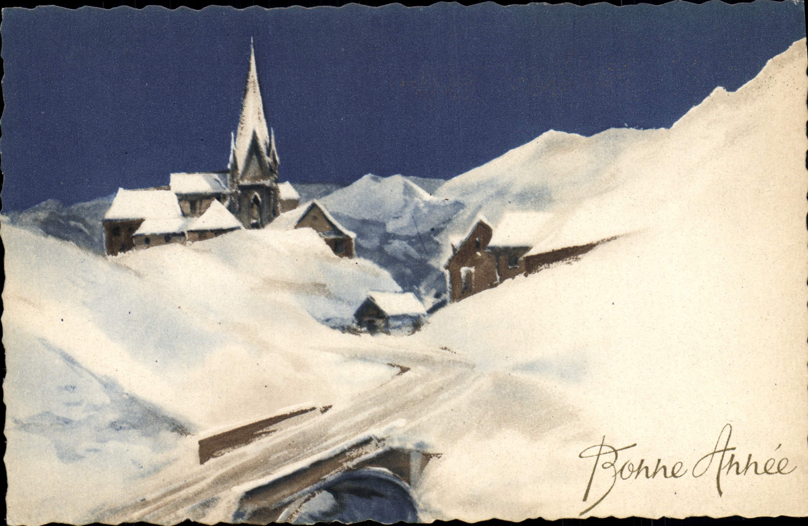 CPM Fantaisie Bonne Annee