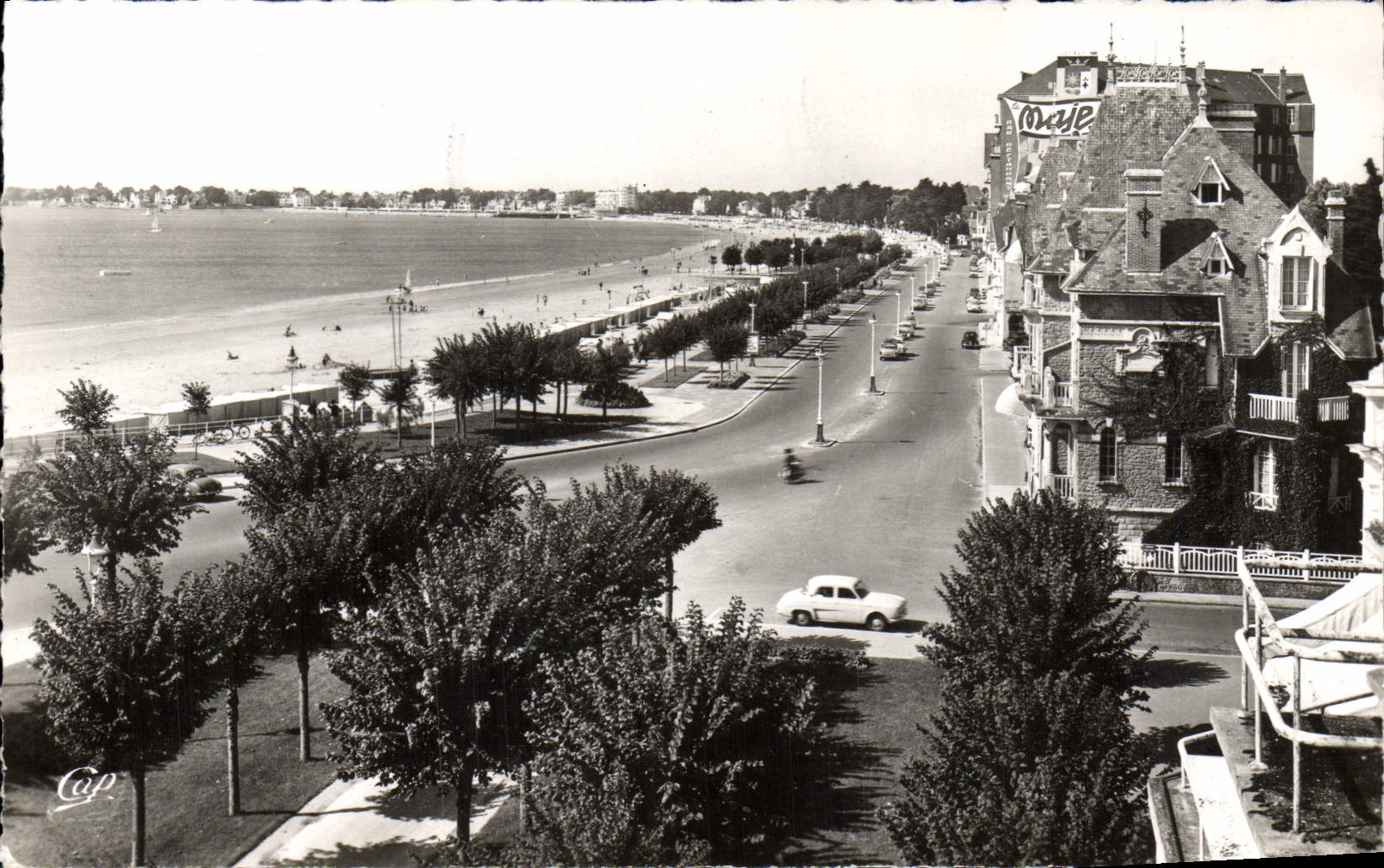 MODERN CARD La Baule Seen Towards Pouliguen