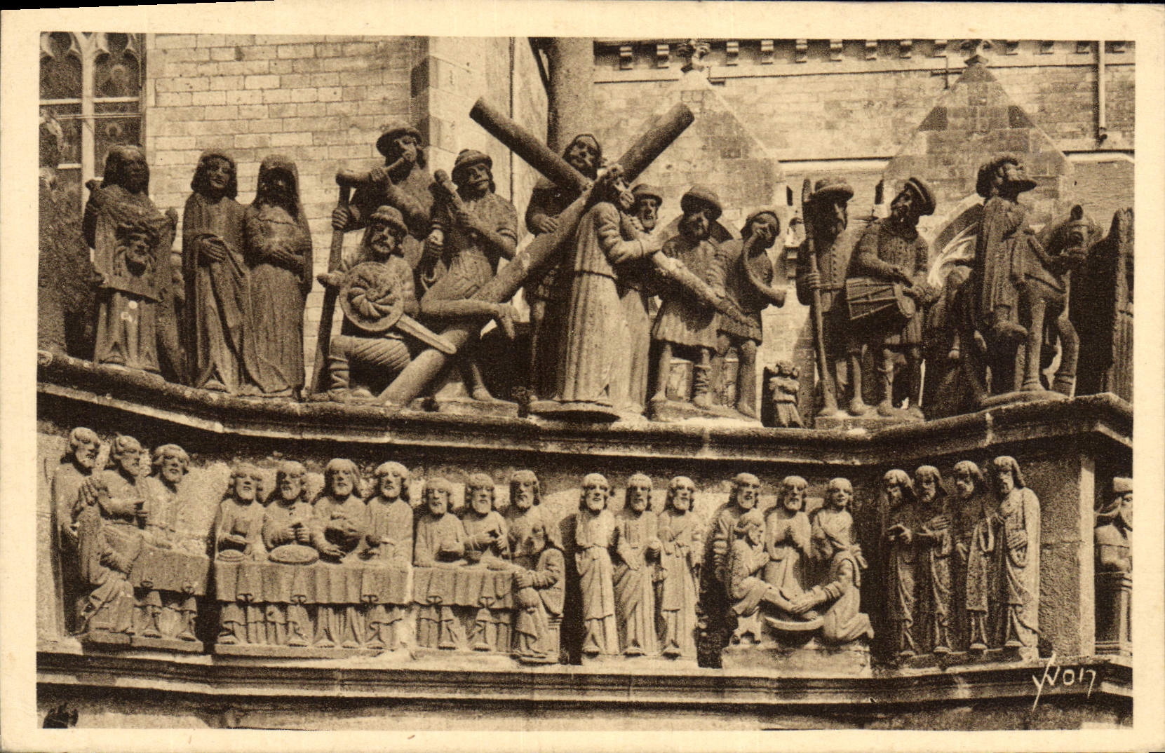 CPA Plougastel Daoulas Le Calvaire