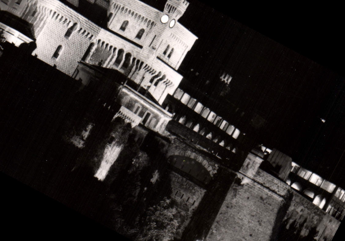 CPM Principaute De Monaco Le palais princier illumine