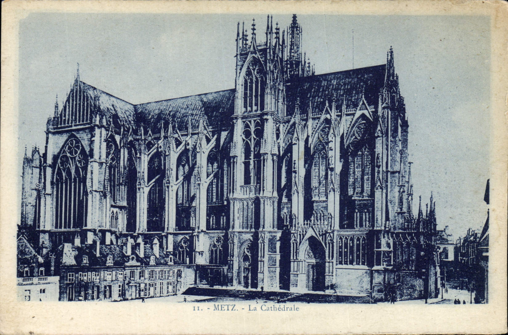 CPA Metz La Cathedrale
