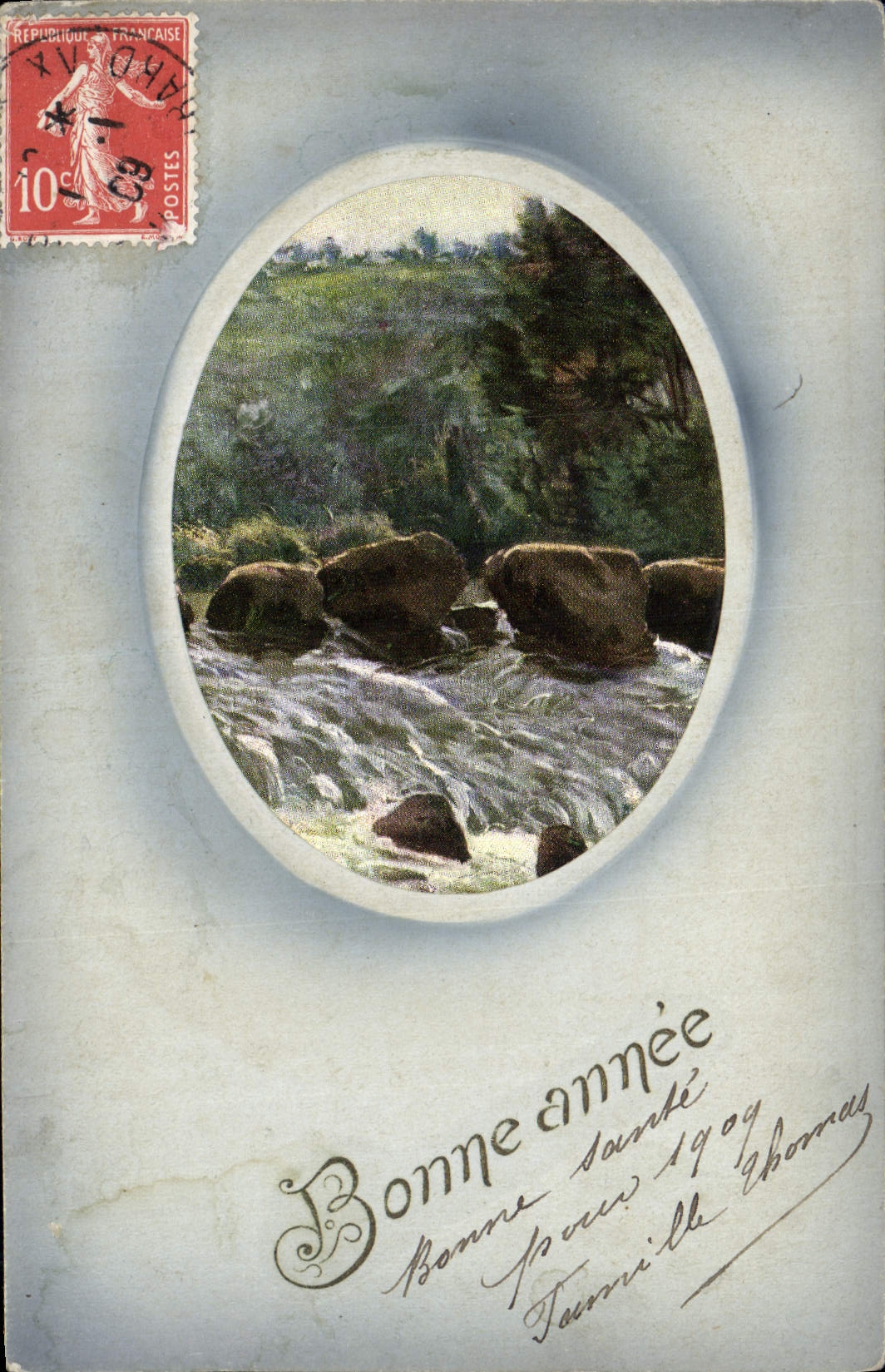 CPA Fantaisie Bonne Annee