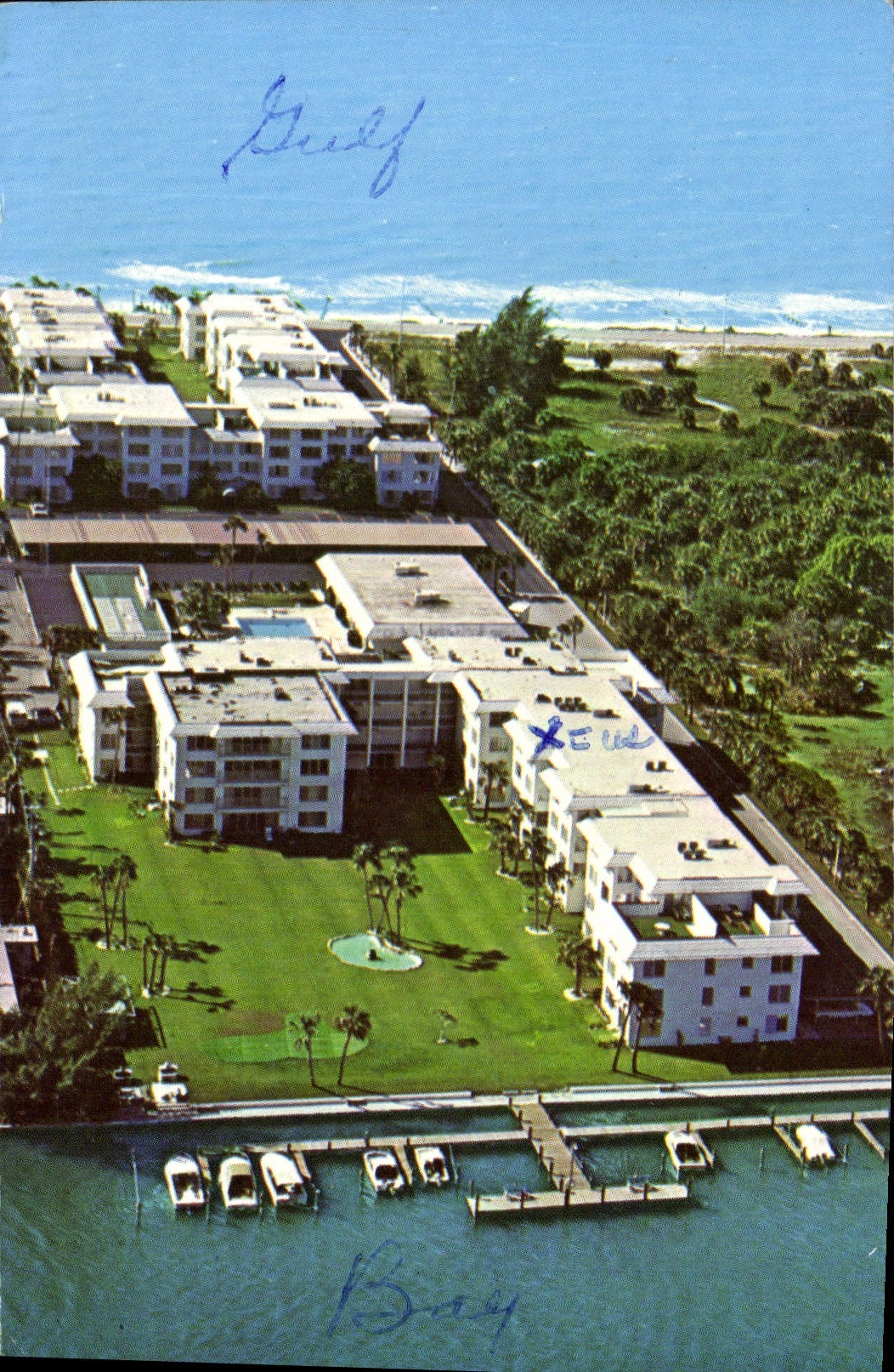 CPM Beach Harbor Club Gulf OF Mexico Drive Longboat Key Florida Sarasota