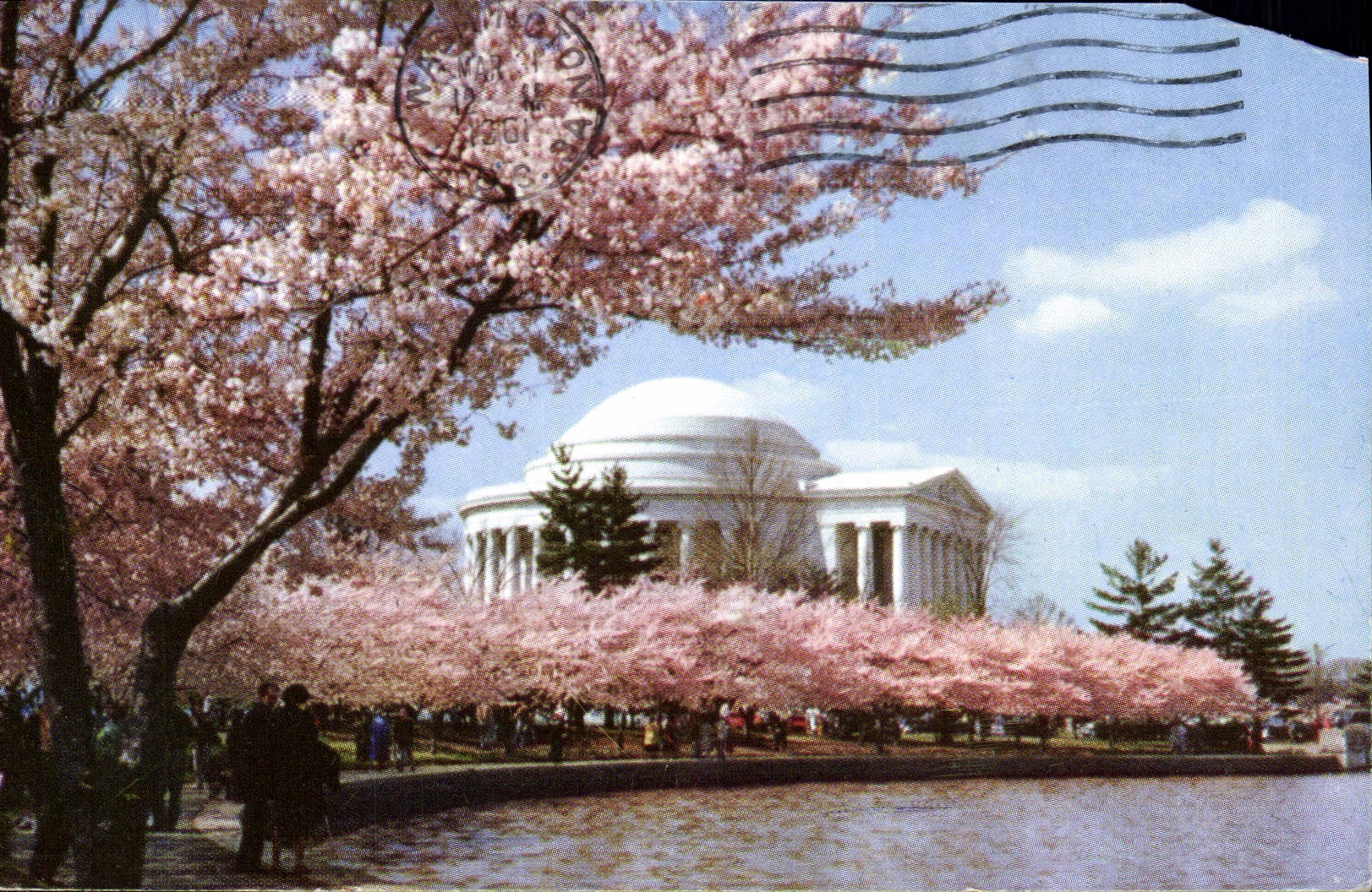 MODERN CARD Jefferson Memorial