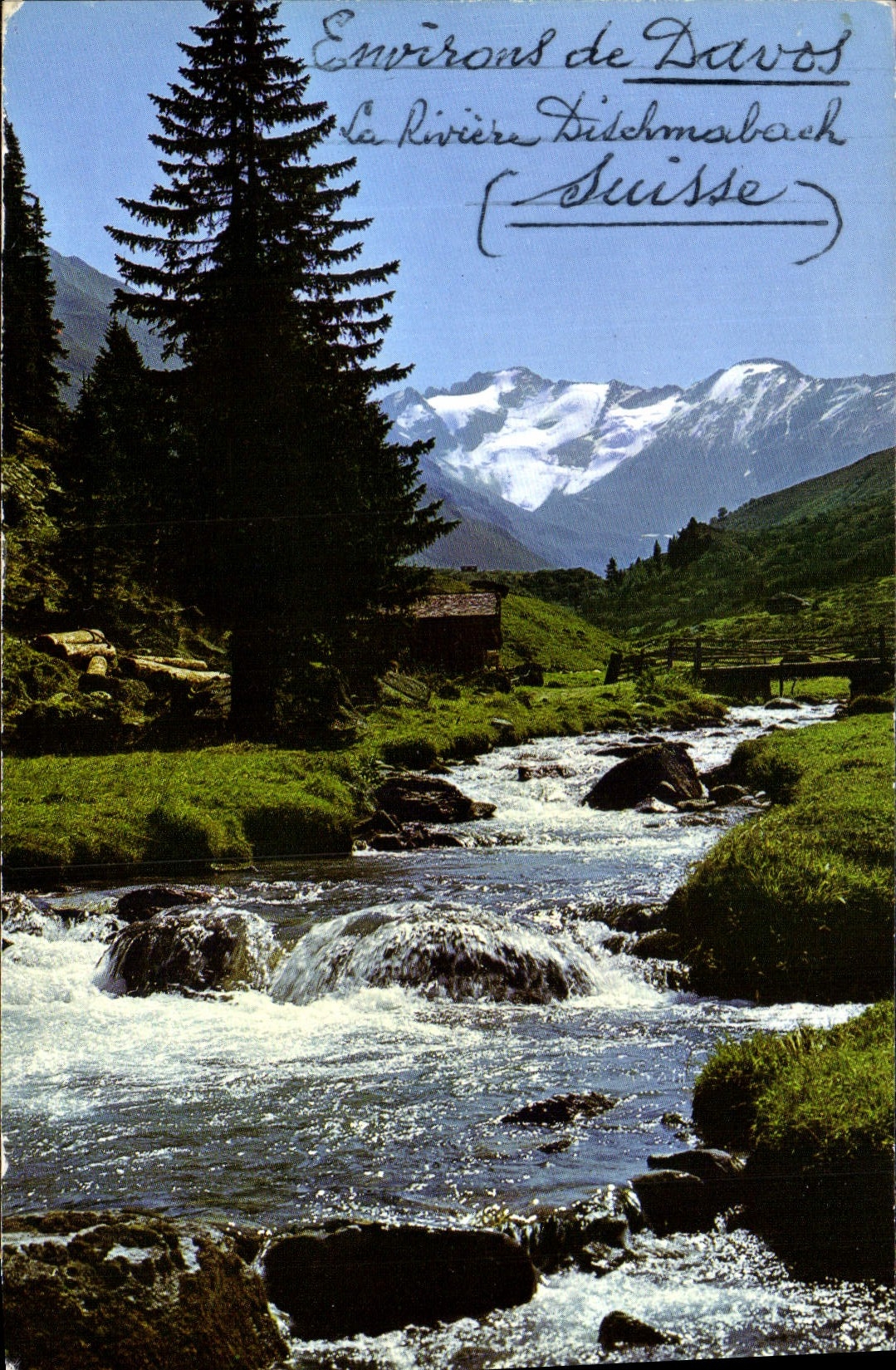 CPM Dishmabach Bei Davos Mit Scaletta Gletscher