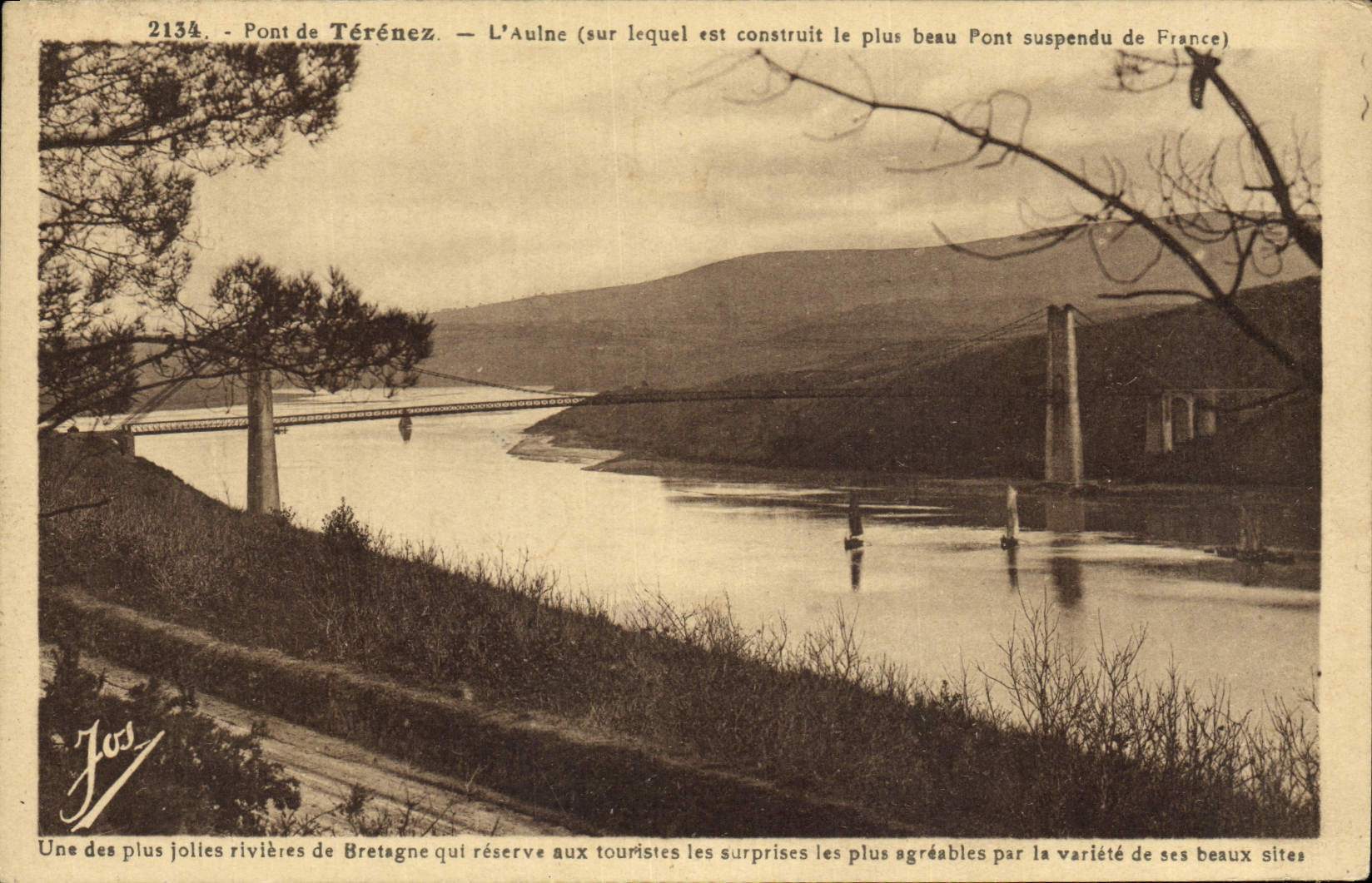 Puente de la POSTAL de la VENDIMIA de Terenez el aliso