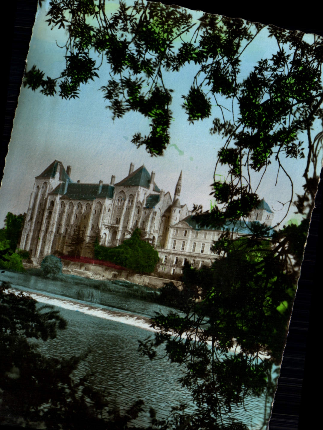 MODERN CARD Solesmes the Abbey On the Edges Of the Sarthe