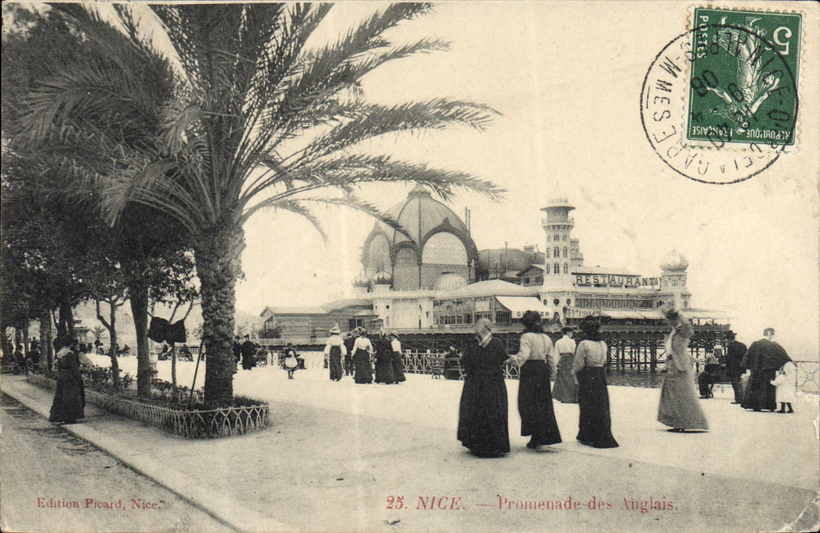 CPA Nice Promenade Des A glais
