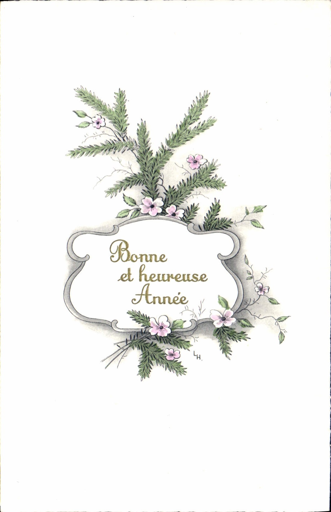 CPA Bonne Et Heureuse Annee