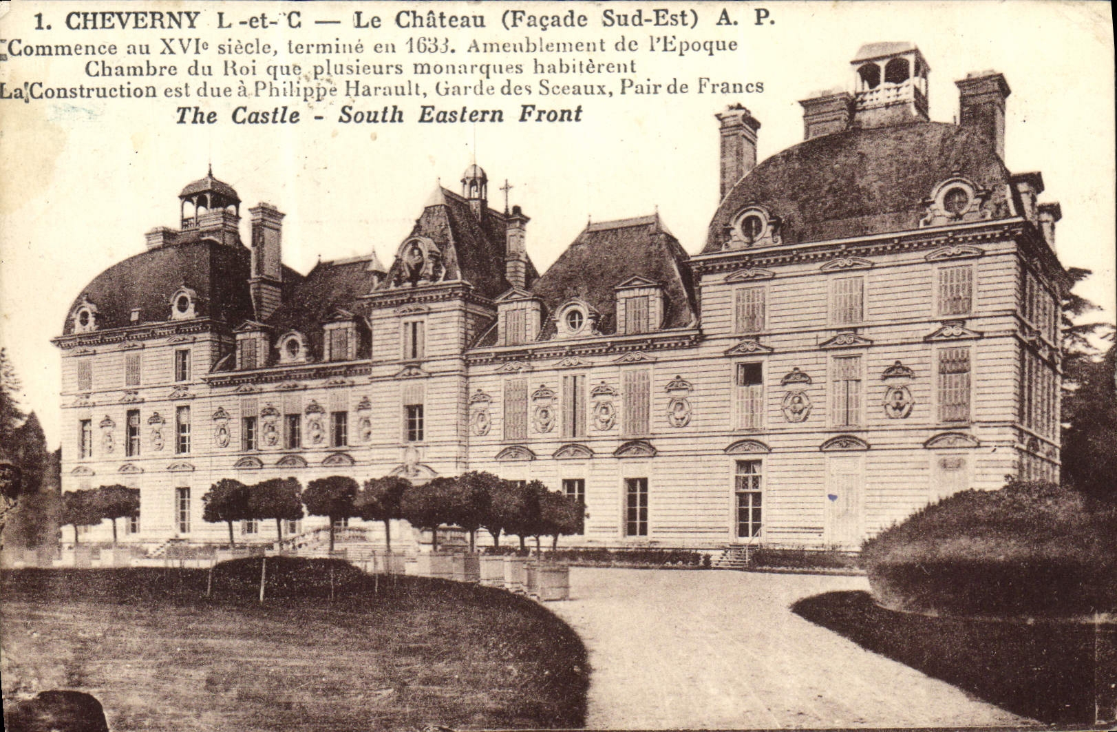CPA Cheverny Le Chateau 