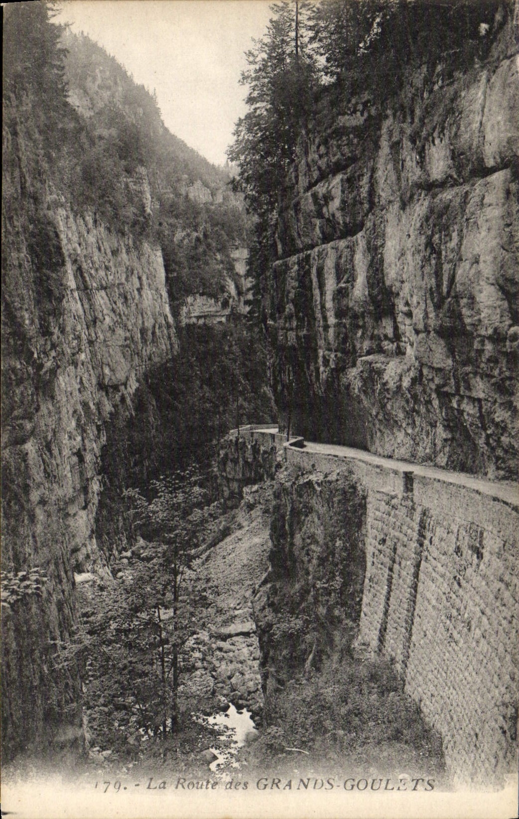 CPA Route des Grands Goulets