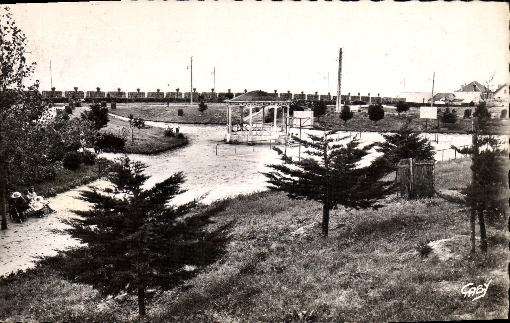 MODERN CARD Chatelaillon Garden of the Casino