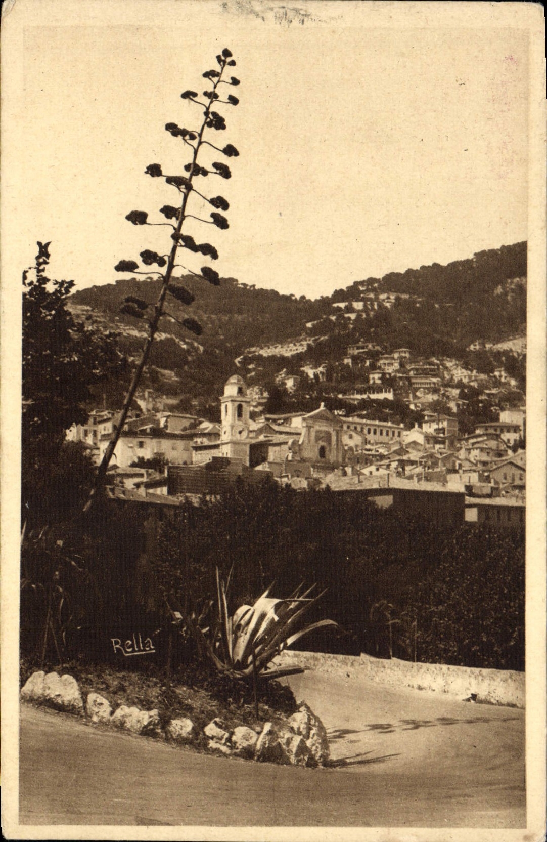 CPA Villefranche Sur Mer Apercu de la Vieille Ville