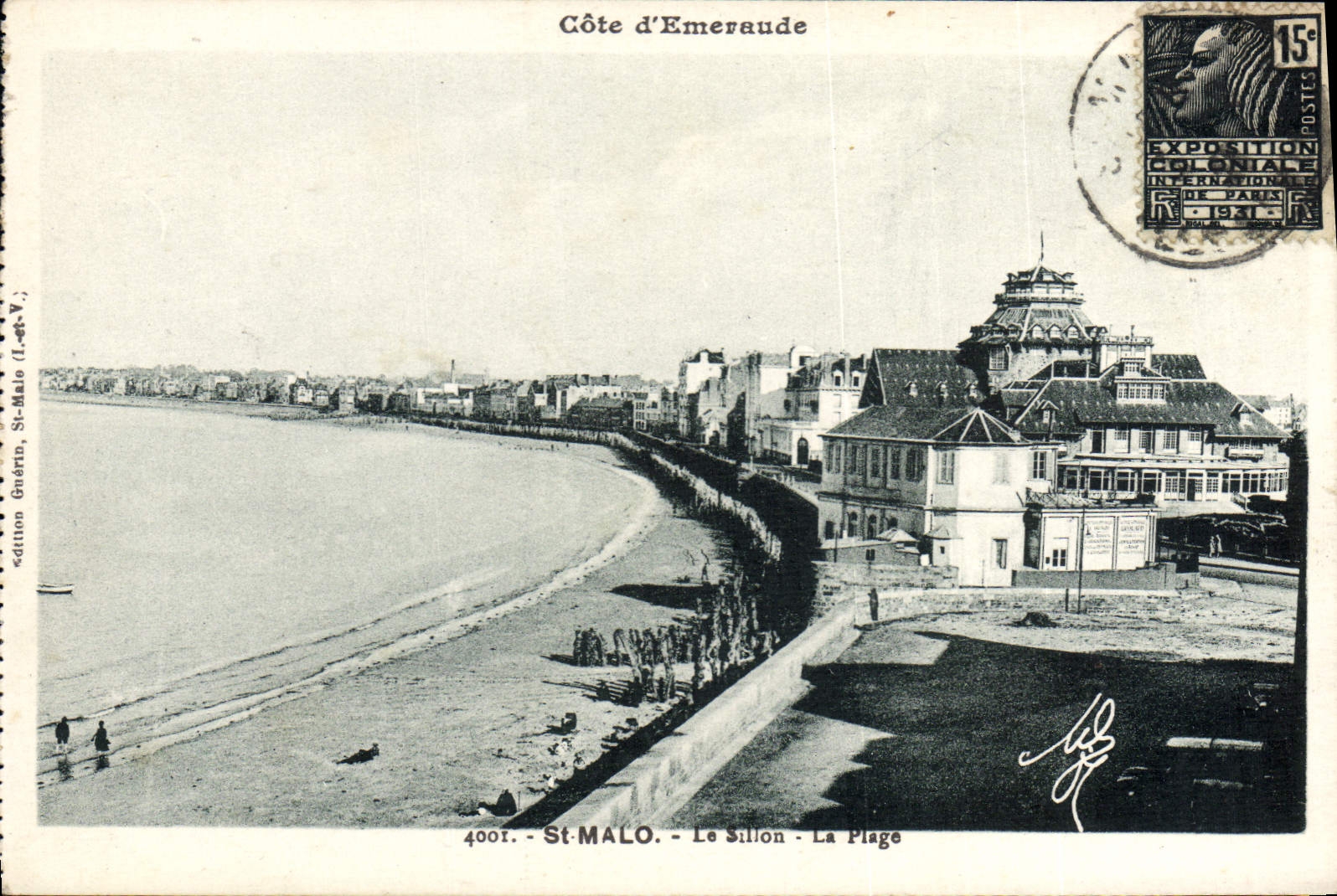 CPA St Malo Le Sillon La Plage