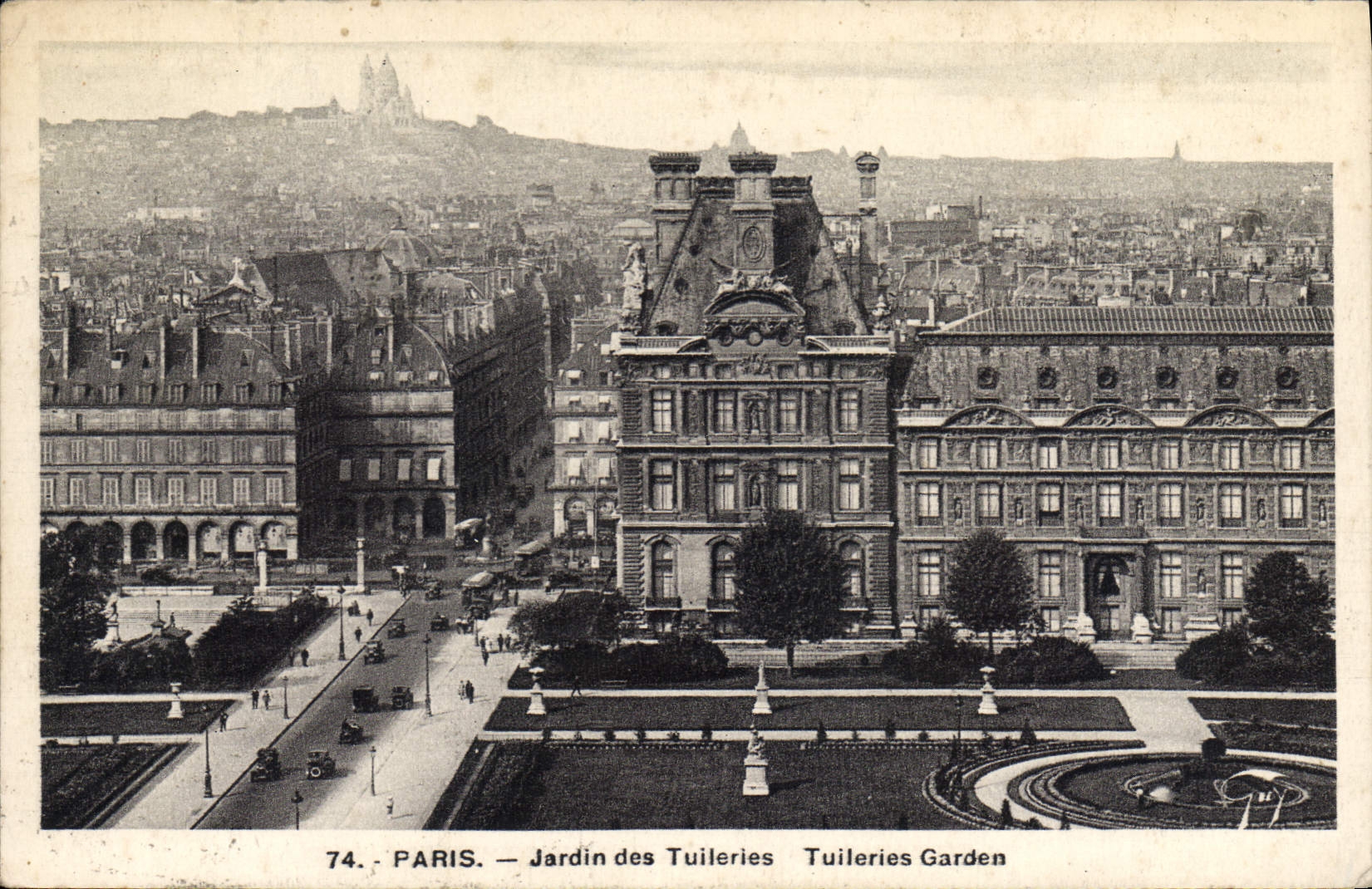 CPA Paris Jardin des Tuileries 