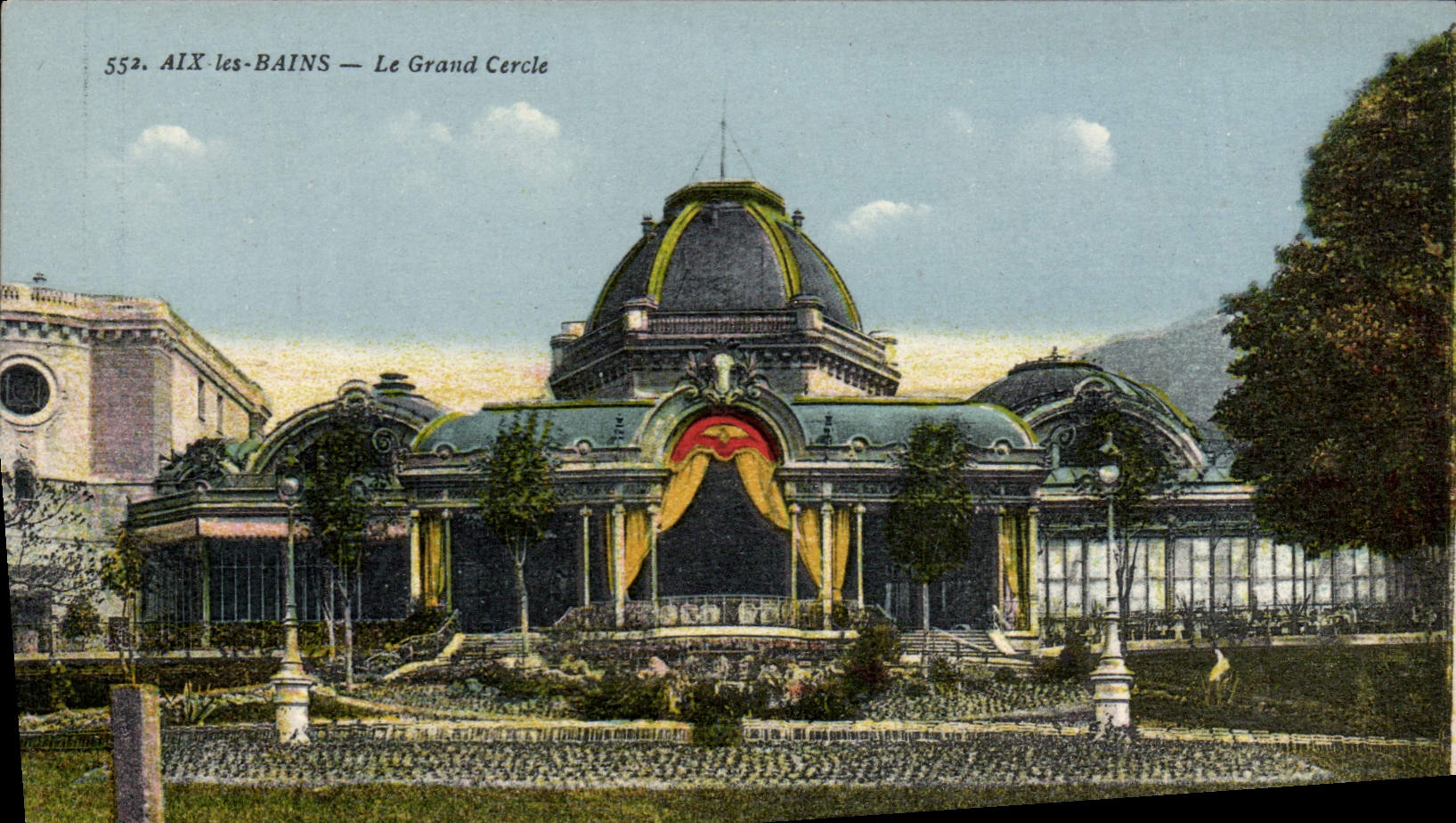 CPA Aix Les Bains Le Grand Cercle