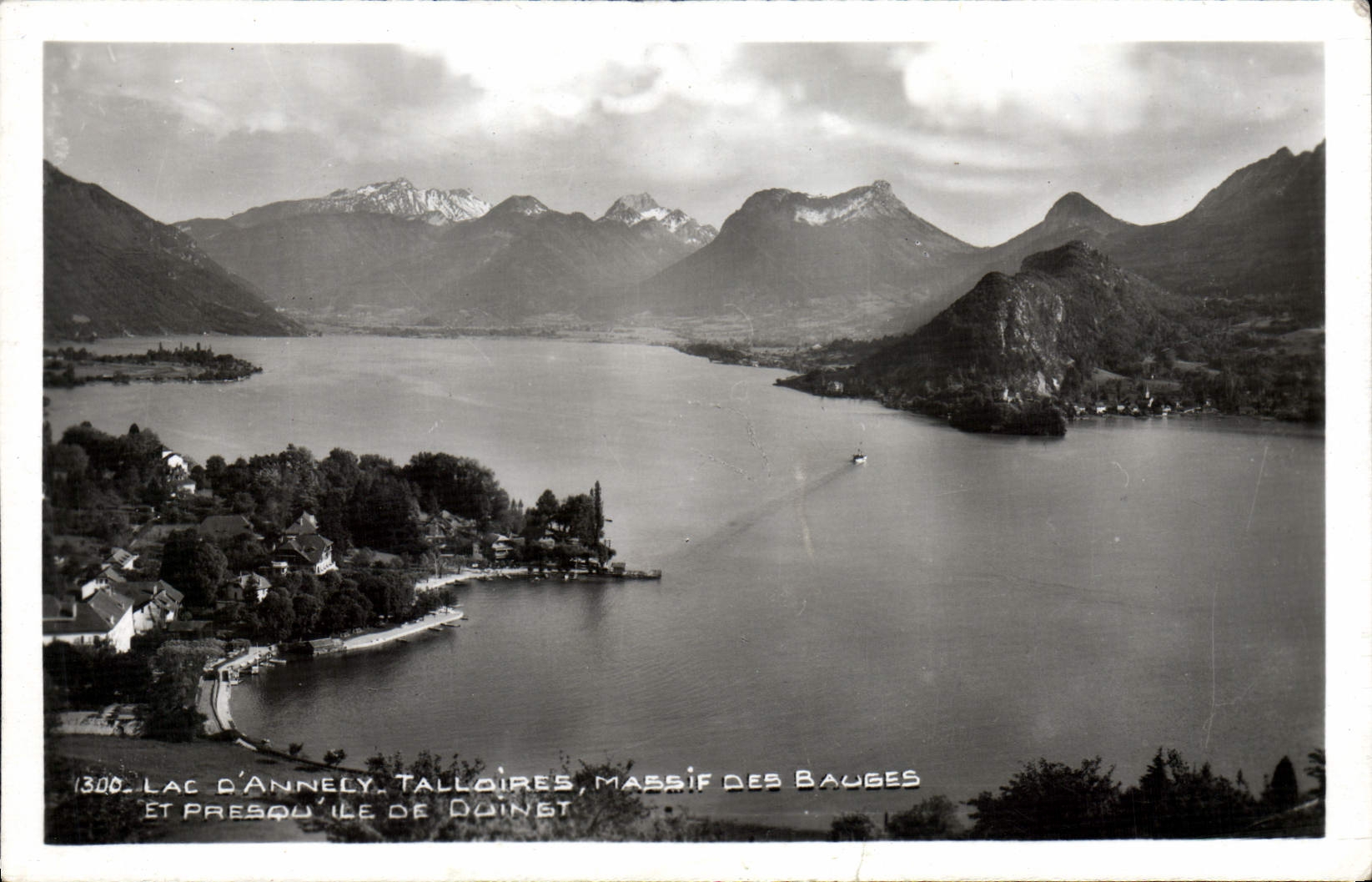 CPM Lac d'Annecy Talloires Massif Des Bauges et presqu'ile de Duingt 