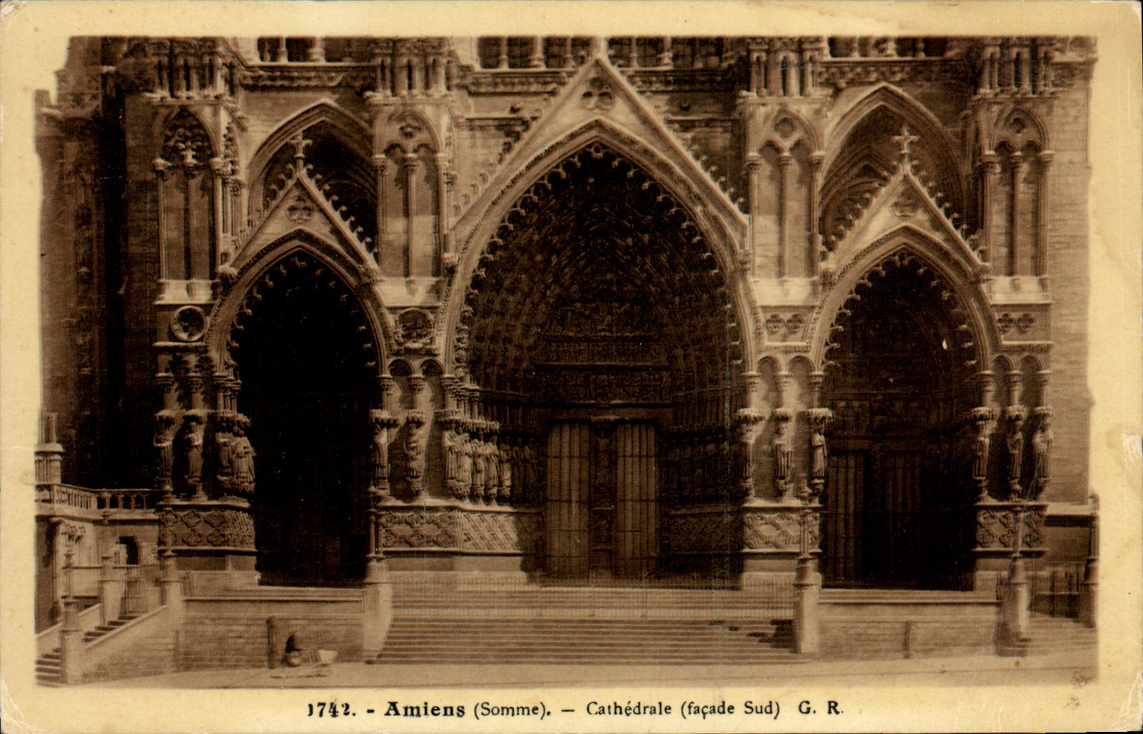 CPA Amiens Cathedrale