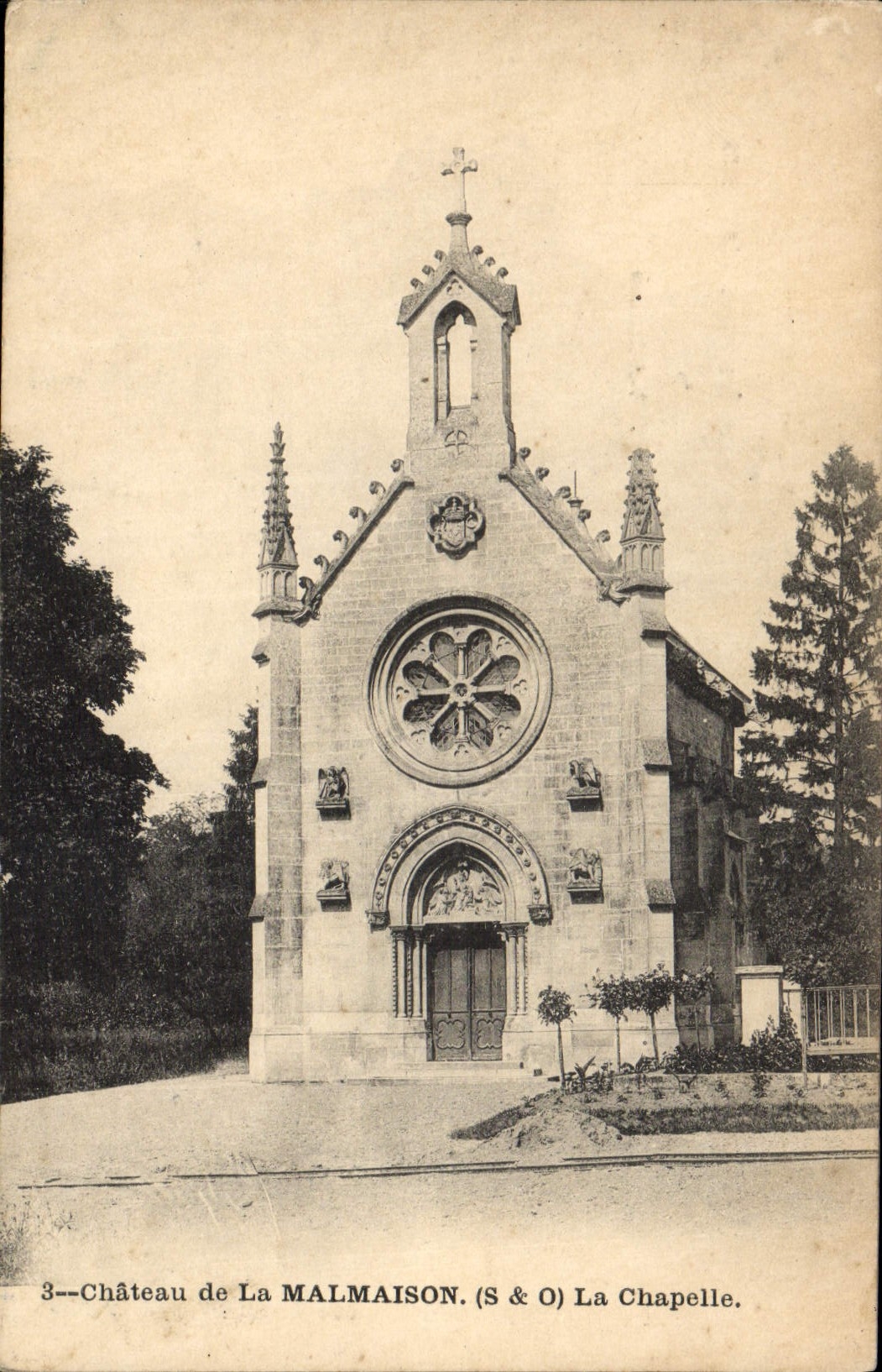 CPA Chateau de la Malmaison La Chapelle