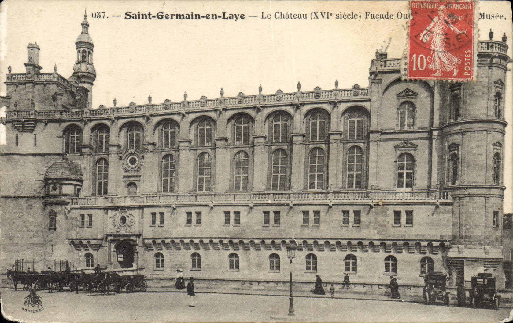 CPA Saint Germain en Laye Le Chateau