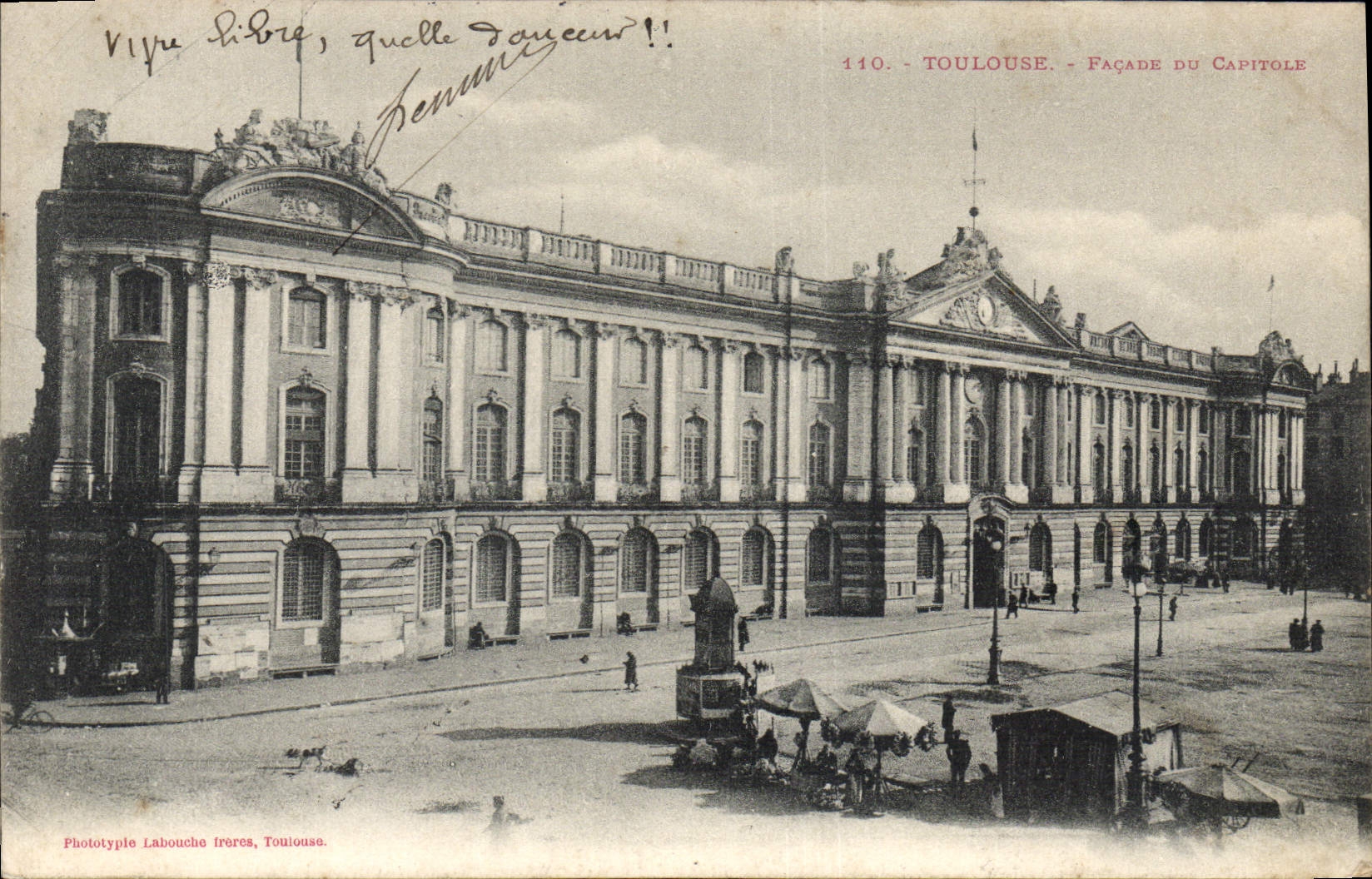 CPA Toulouse Facade Du Capitole