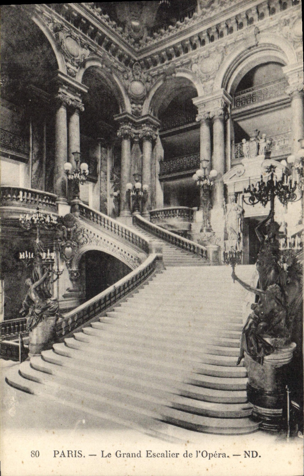 CPA Paris Le grand Escalier de L'opera