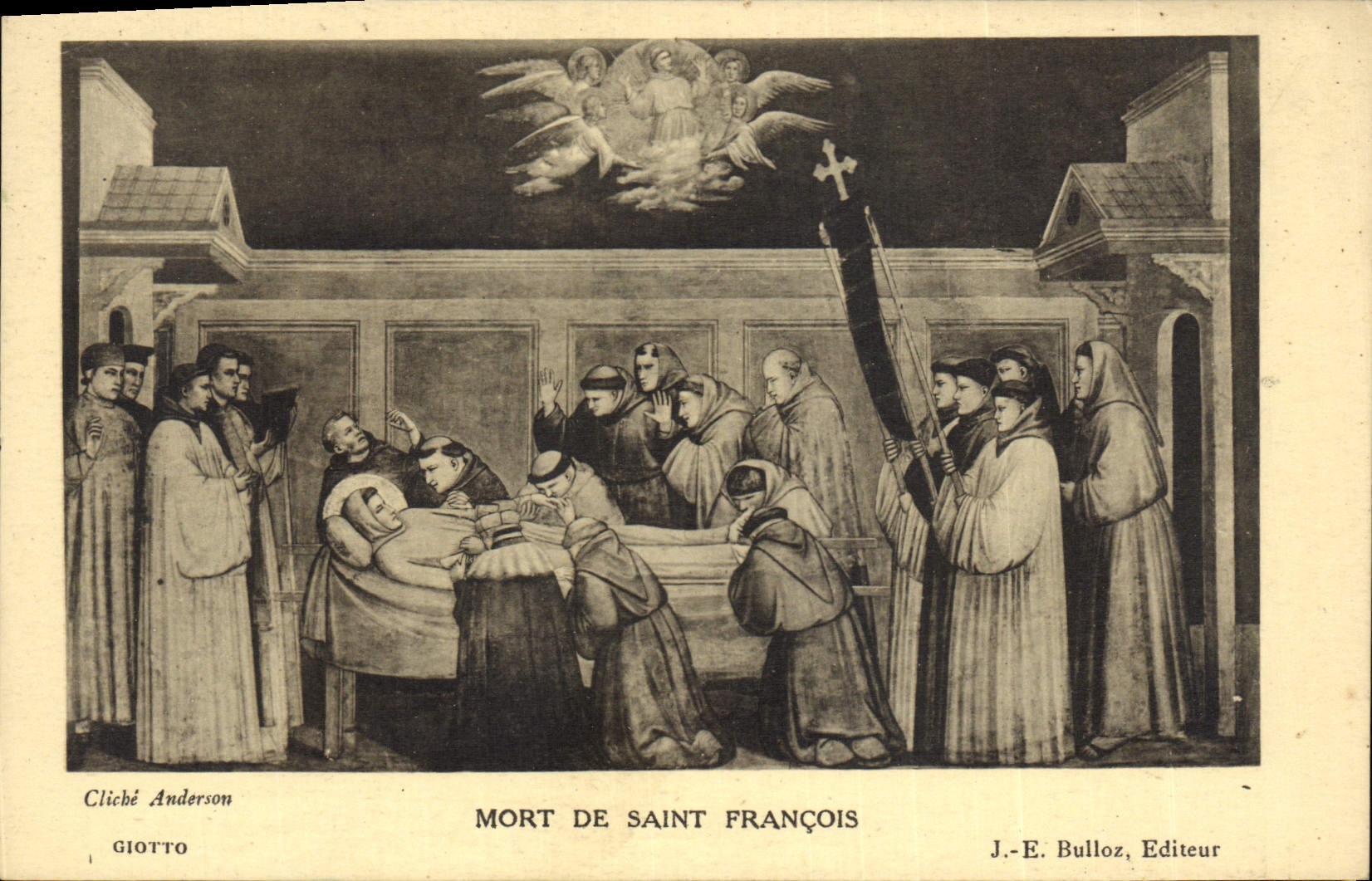 CPA Mort De Saint Francois