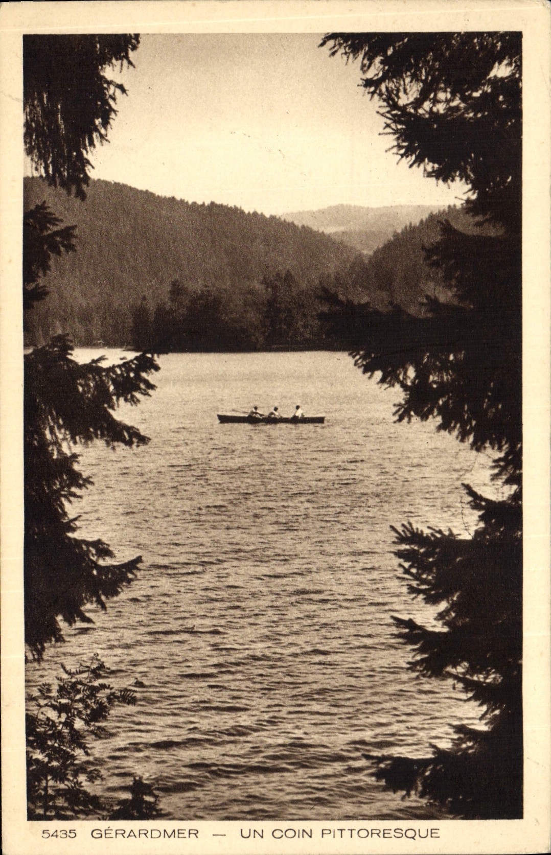 POSTAL Gerardmer de la VENDIMIA una esquina pintoresca