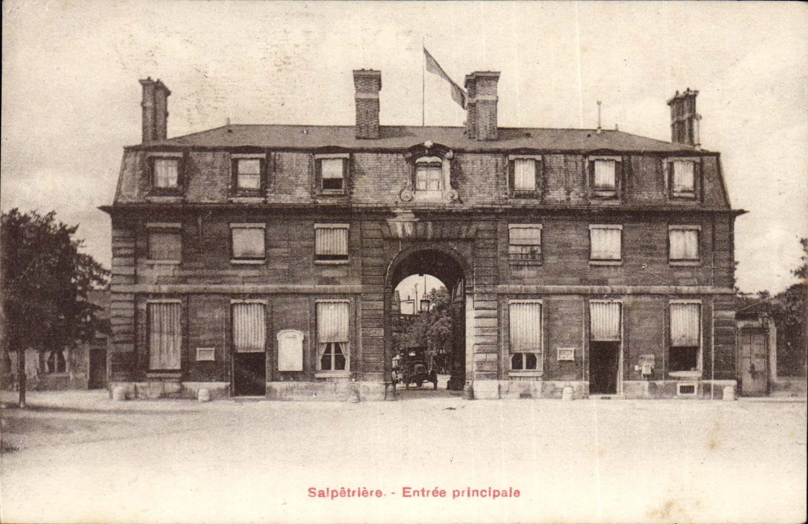 CPA Salpetrlere Entree Principale Paris