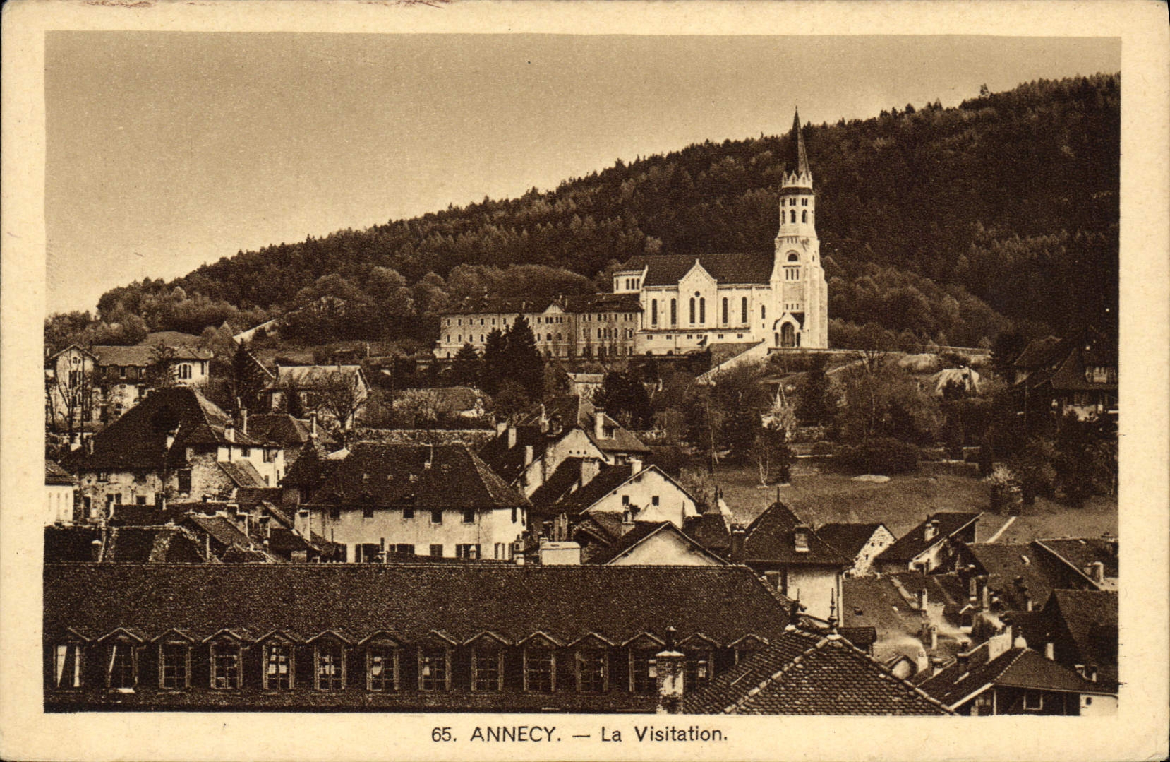 CPA Annecy La Visitation