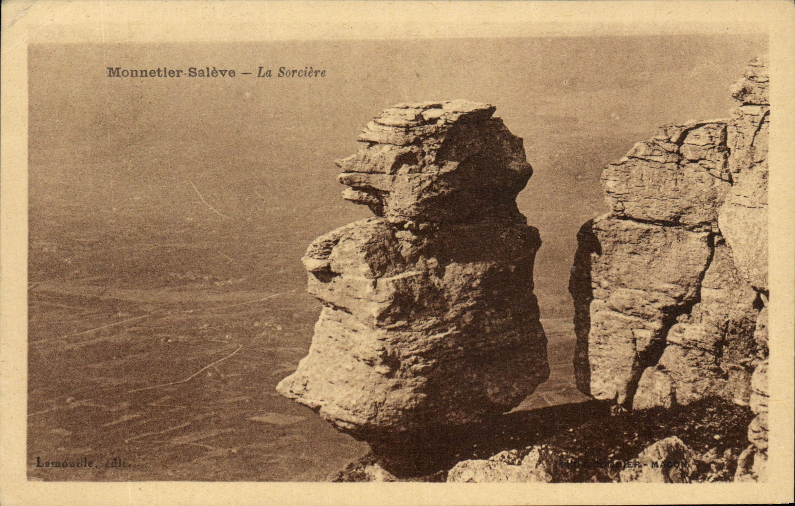CPA Monnetier Saleve La Sorciere