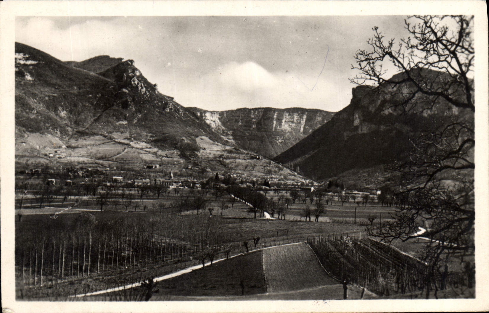 CPM St Laurent En Royans Vue Generale
