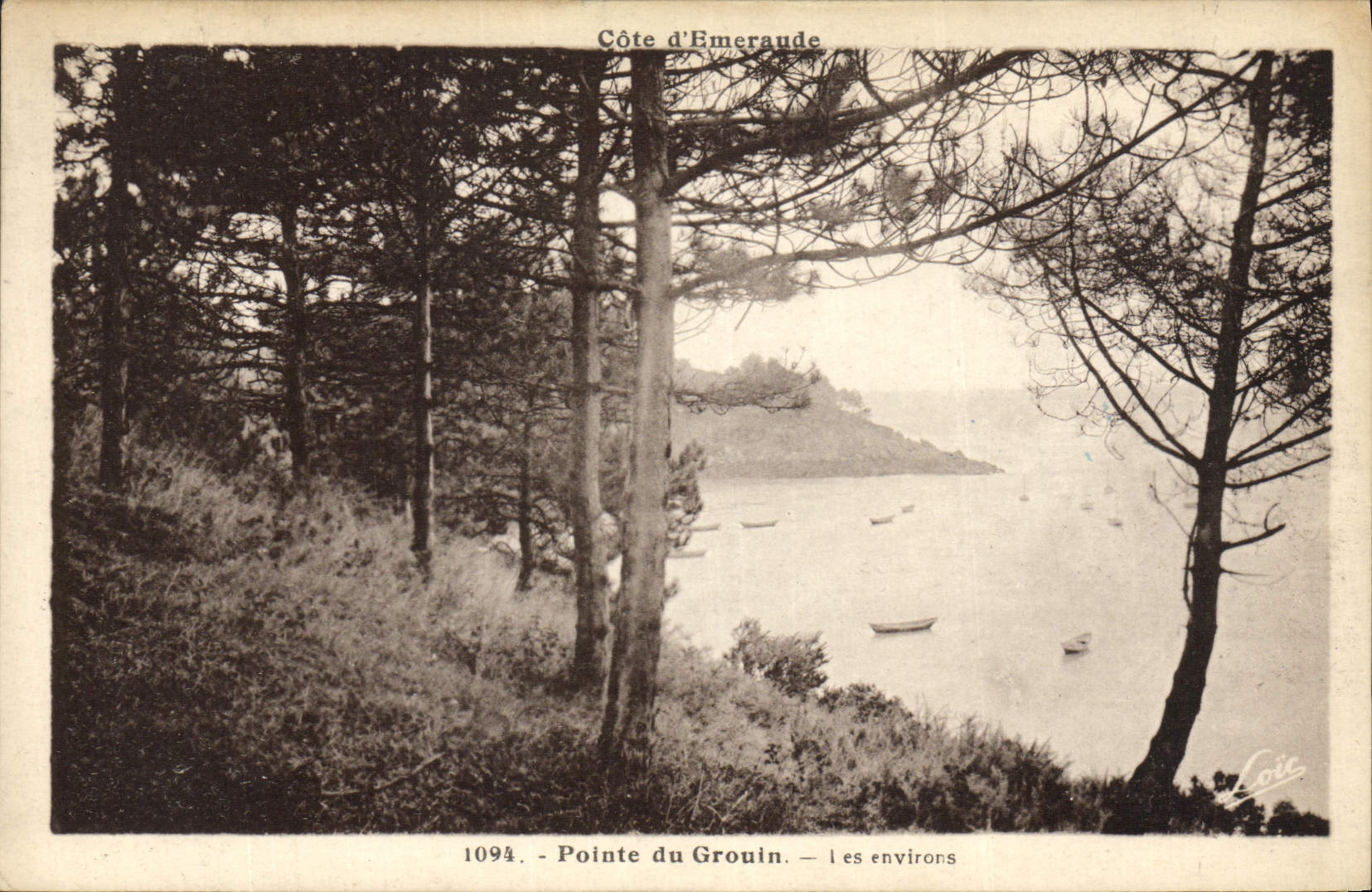 CPA Pointe Du Grouin Les Environs