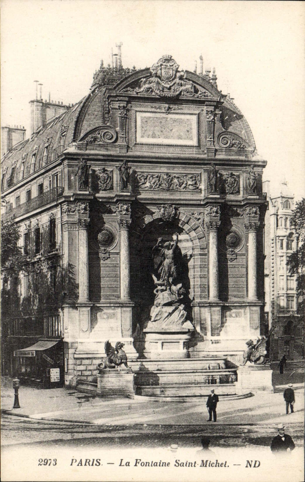 CPA Paris La Fontaine Saint Michel