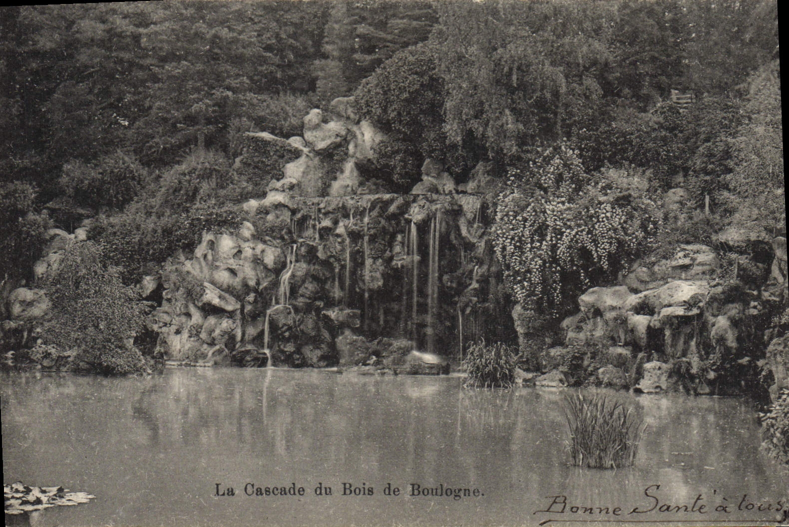 CPA La Cascade Du Bois De Boulogne Paris