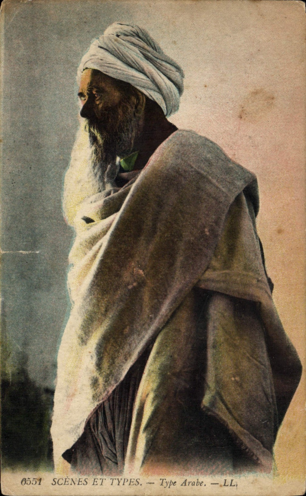 CPA Scenes Et Types Type Arabe