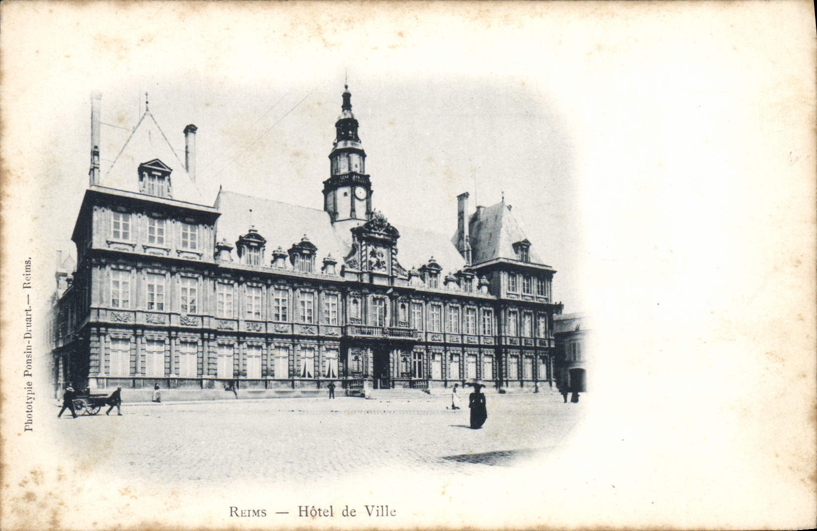 CPA Reims Hotel De Ville
