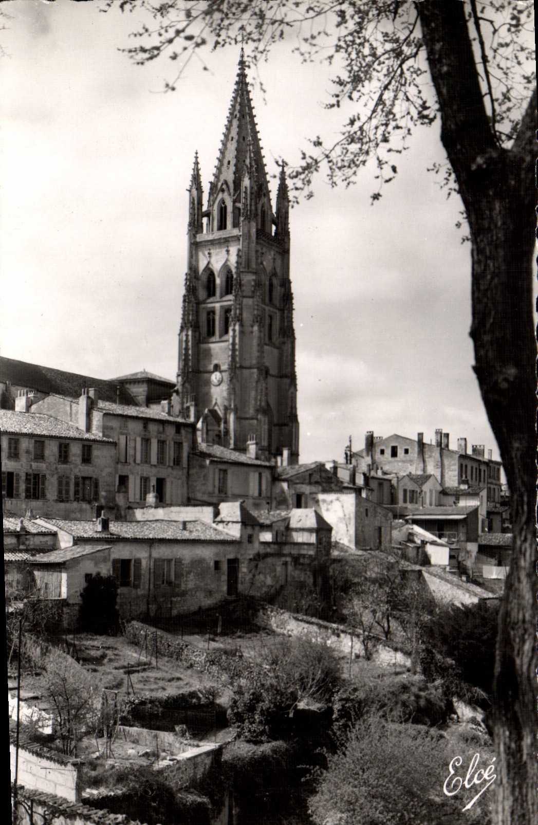 CPM Saintes Le Clocher De Saint Eutrope