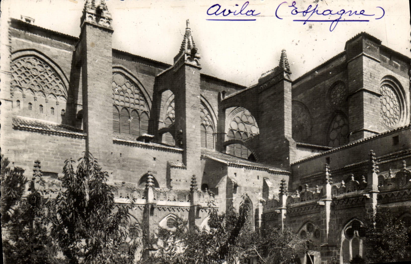 CPM Avila Patio Arcos De La Catedrale