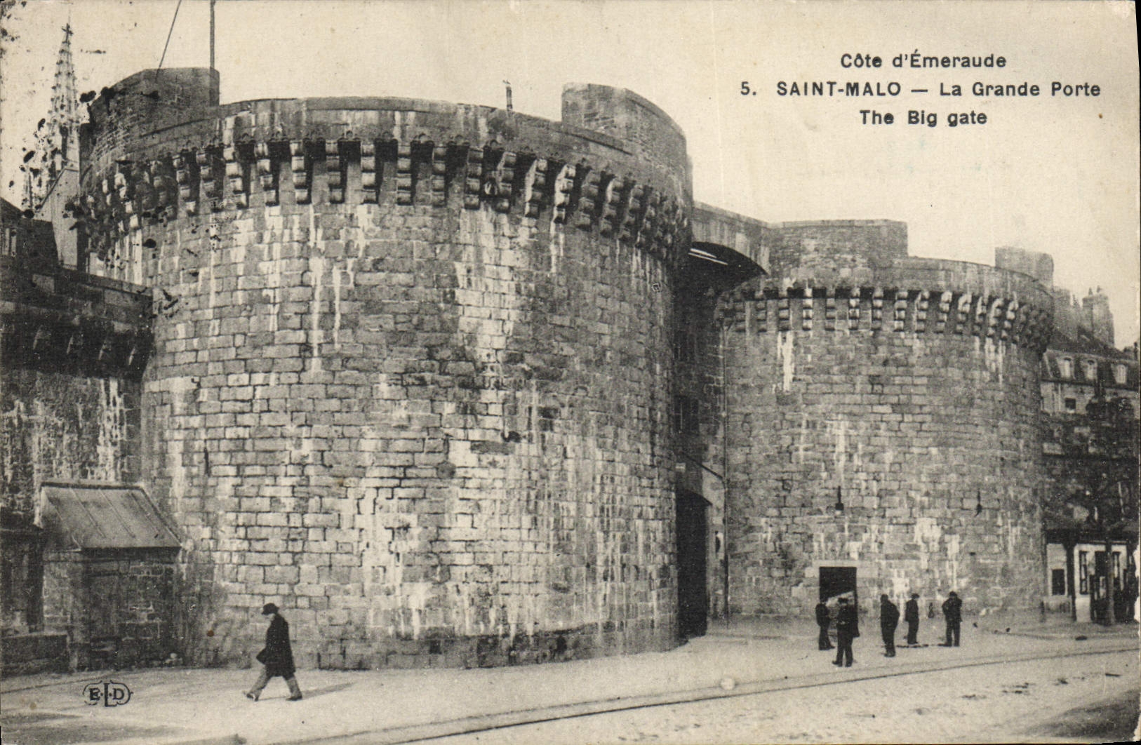 CPA Saint Malo La Grande Porte 