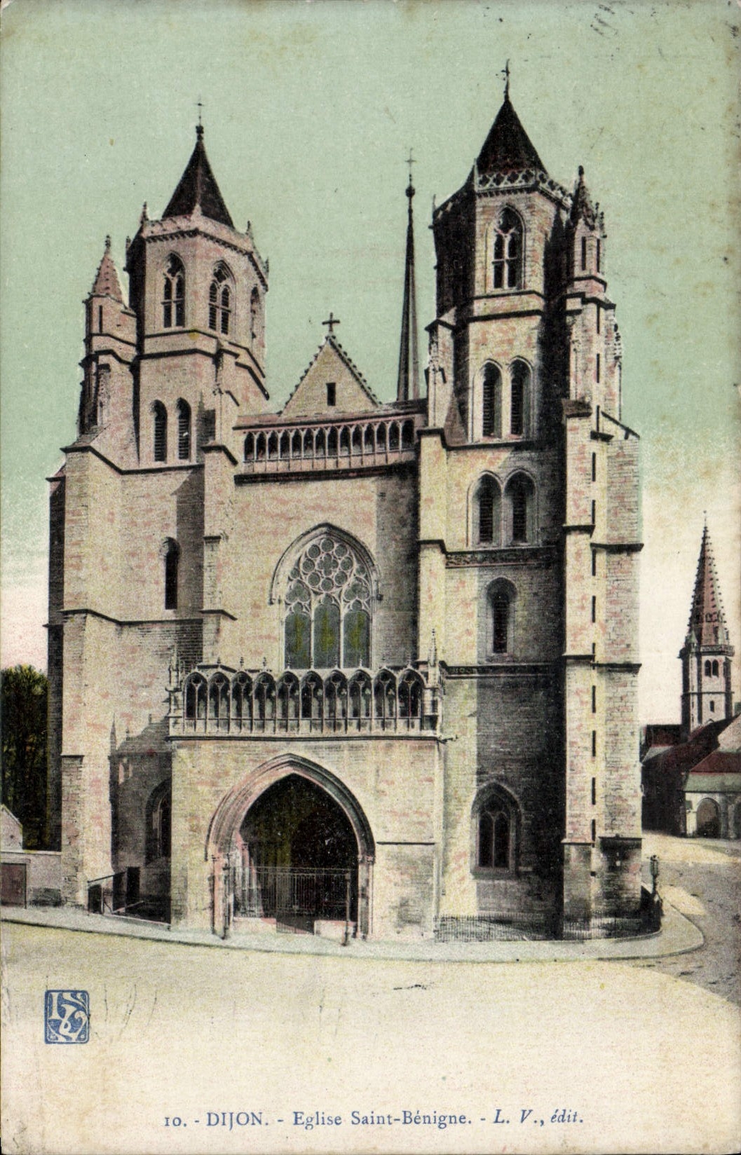 CPA Dijon Eglise Saint Benigne