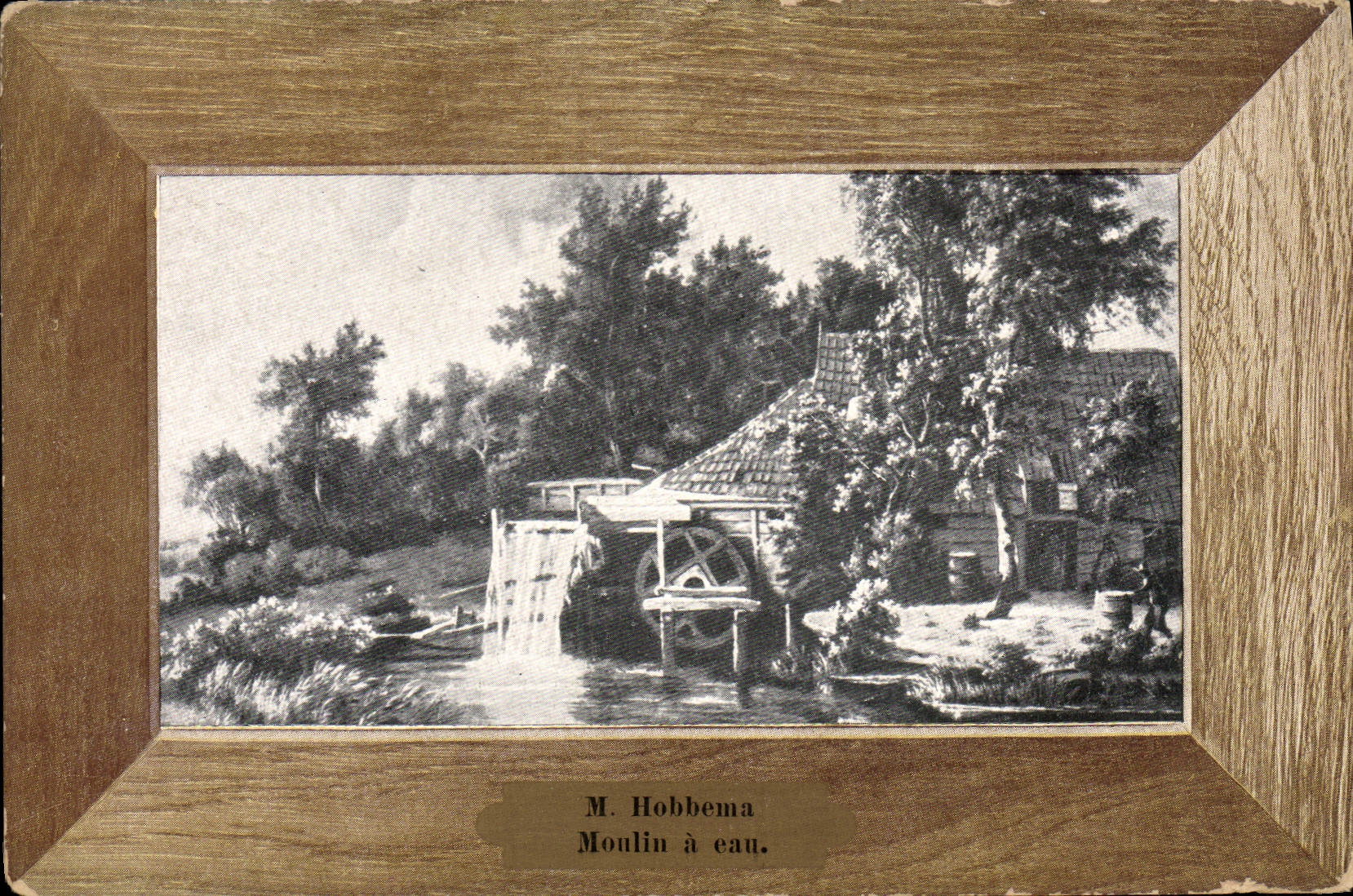 CPA Hobbema Moulin A Eau