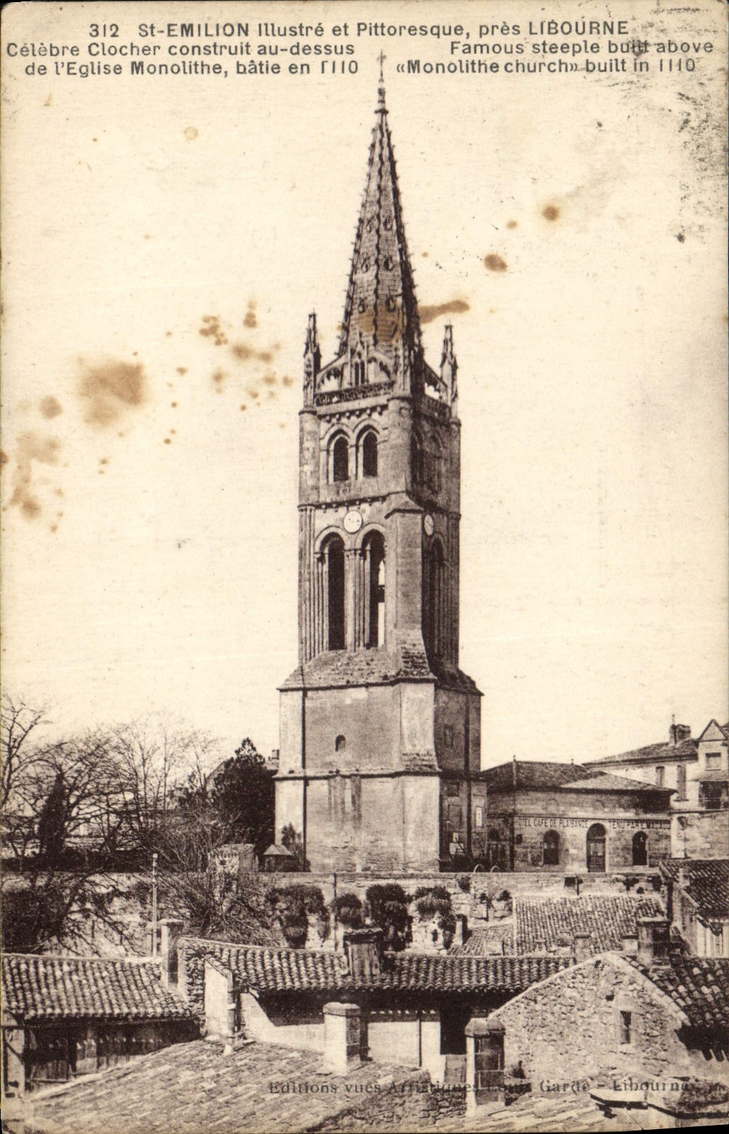 CPA St Emilion Illustre Et Pittoresque pres Libourne