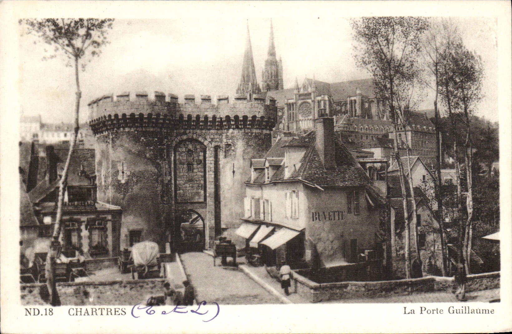 CPA Chartres La Porte Guillaume