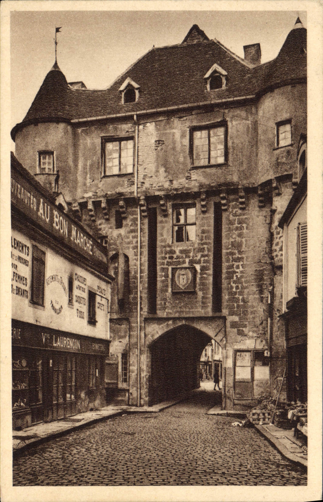 CPA Semur Porte Sauvigny