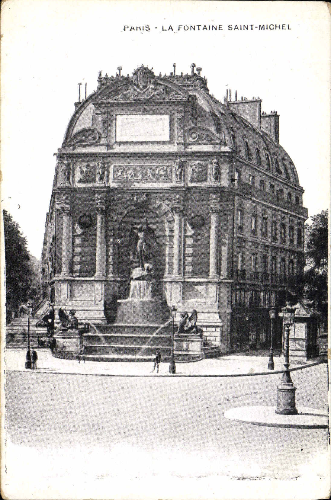 CPA Paris La Fontaine Saint Michel