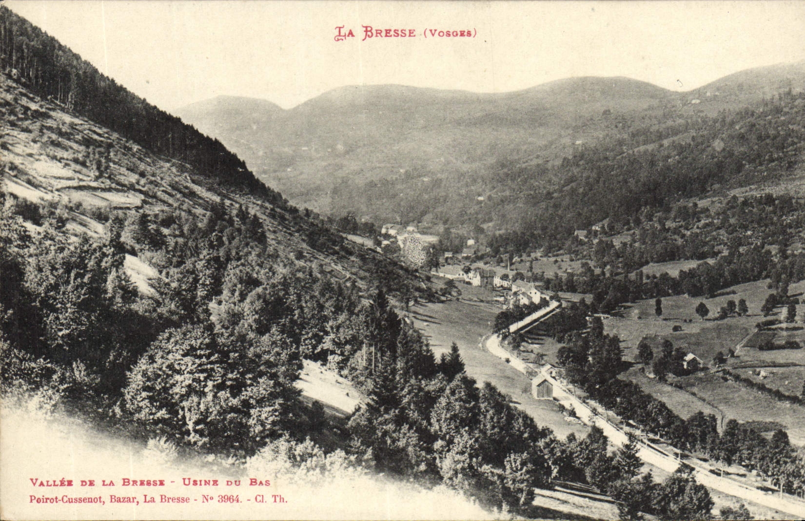 CPA Vallee de La Bresse Usine du Bas