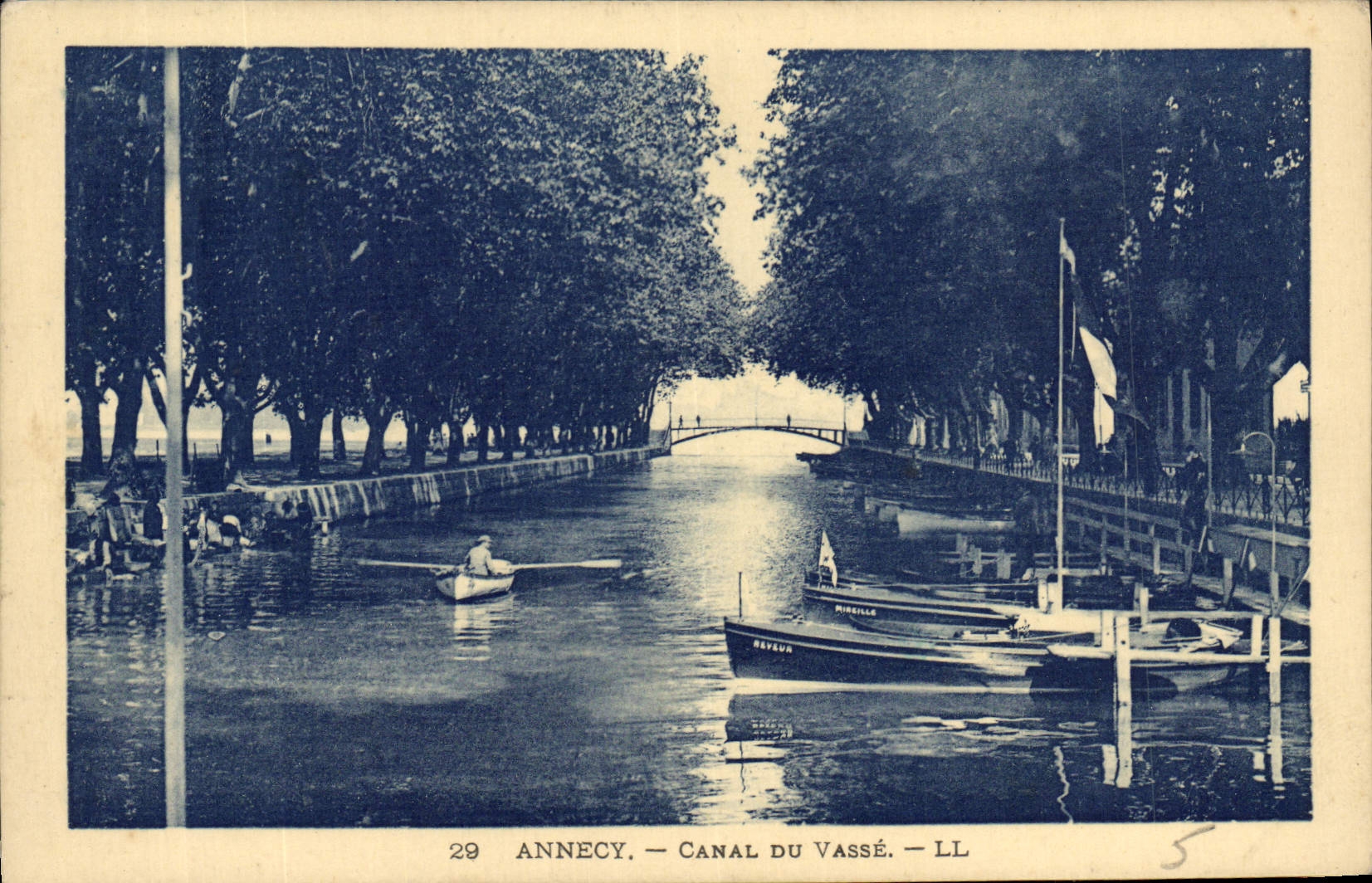 CPA Annecy Canal Du Vasse